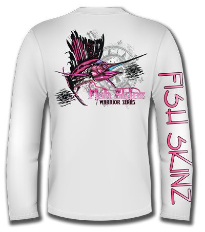 Pink Sailfish Warrior Series Performance Shirt (Youth)