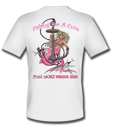 Ladies Pretty Pink Performance Short Sleeve Fishing Shirt